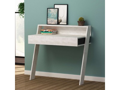 Бюро COWORK (антично бяло/антрацит)